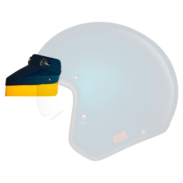 Helmet Spares Nexx X.G30 Outdoor Yellow Teal Blue Cap Helmet Spares Nexx X.G30 Outdoor Yellow Teal Blue Cap