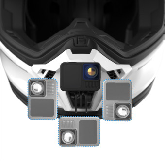 Helmet Spares Nexx Support Camera Mentonniere X.Rally