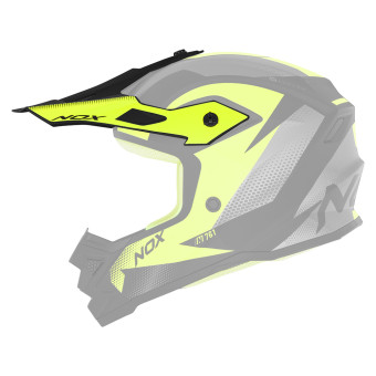 Helmet Spares NOX Fusion cap black matte yellow N761 Helmet Spares NOX Fusion cap black matte yellow N761