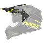 Helmet Spares NOX N312 Drone cap black matte yellow