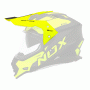 Helmet Spares NOX N312 Impulse cap black matte yellow