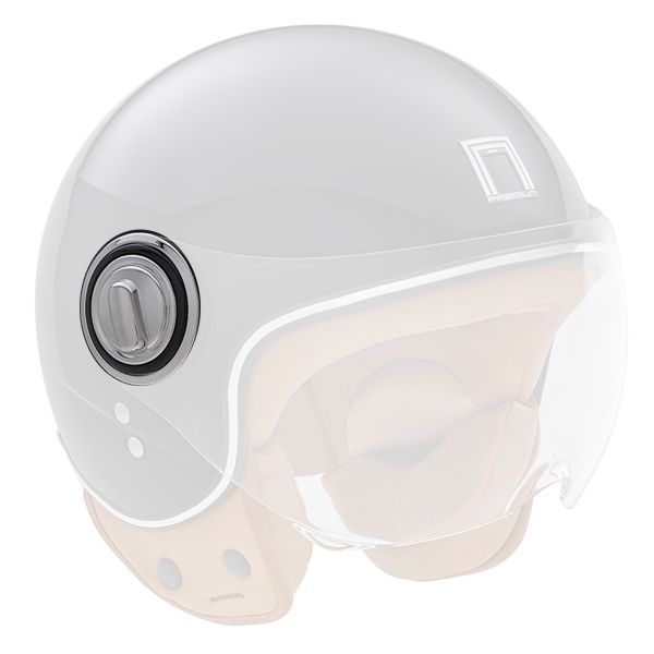 Helmet Spares NOX Mounting kit for Heritage visor - Idol Shiny Black