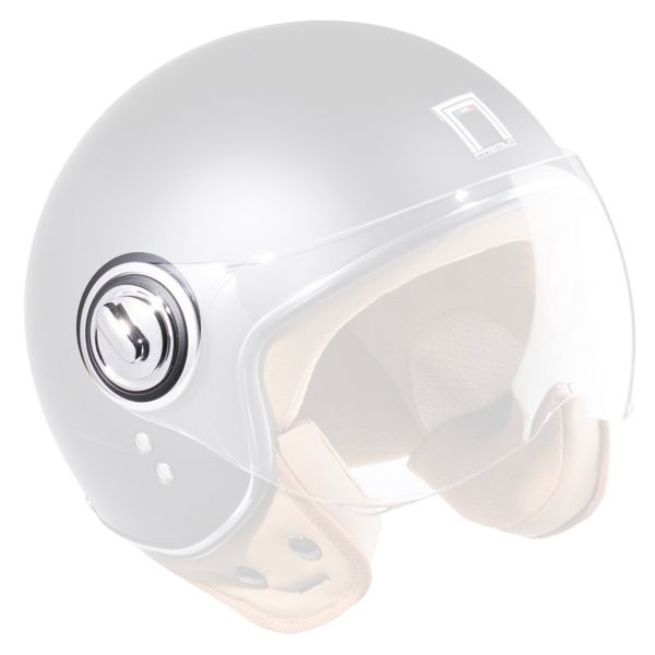 Helmet Spares NOX Mounting kit Idol Matt Black visor