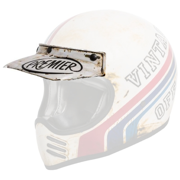 Helmet Spares Premier BTR8BM MX 3 snap cap