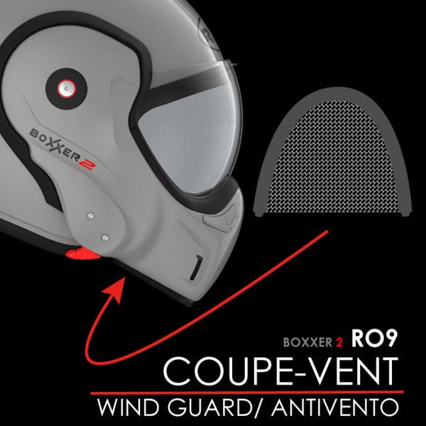 Helmet Spares Roof Boxxer 2 chin curtain