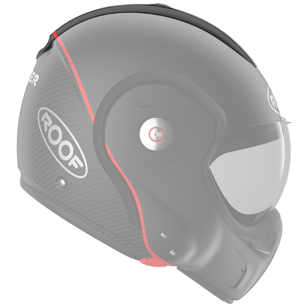 Helmet Spares Roof RO9 Boxxer carbon top ventilation