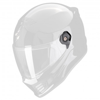 Helmet Spares Scorpion Covert FX Black visor cover Helmet Spares Scorpion Covert FX Black visor cover