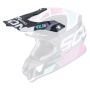Helmet Spares Scorpion VX-16 Peak - VX-16 Evo Air Analog Metal Black Blue Pink