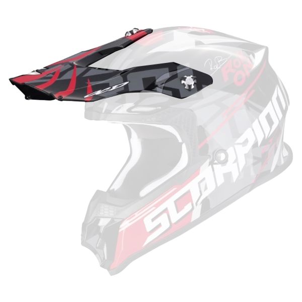 Helmet Spares Scorpion VX-16 Evo Air Replica Rok Bagoros peak
