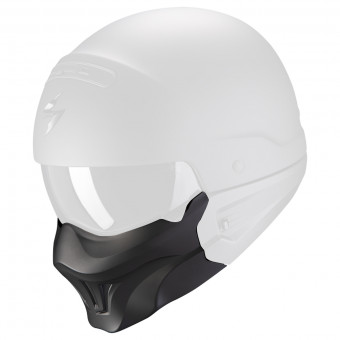 Helmet Spares Scorpion Exo Combat Evo Solid Matt Black Mask
