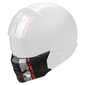 Helmet Spares Scorpion Exo Combat II Lord Matt Black Red Mask Helmet Spares Scorpion Exo Combat II Lord Matt Black Red Mask