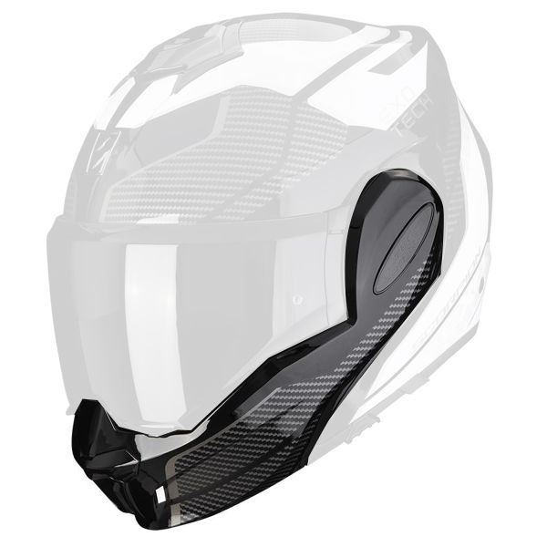 Helmet Spares Scorpion Chin strap Exo Tech Evo Animo Black White