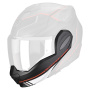 Helmet Spares Scorpion Exo Tech Evo Animo Matt Black Red chinstrap