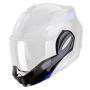 Helmet Spares Scorpion Exo Tech Evo Socius Black Blue chinstrap