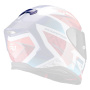 Helmet Spares Scorpion Ventilation Arriere Exo R1 Air Infini White Blue Red