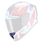 Helmet Spares Scorpion Ventilation Chinstrap Exo R1 Air Infini White Blue Red