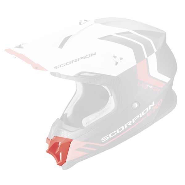 Helmet Spares Scorpion Ventilation Chinstrap VX-16 Evo Air Matt Neon Red