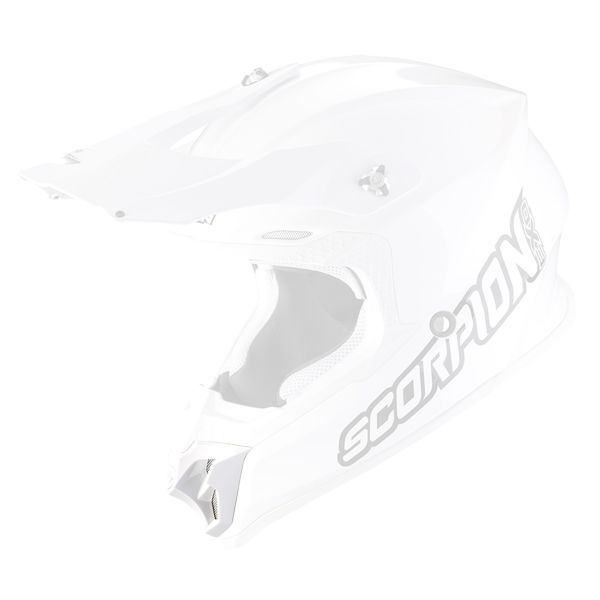 Helmet Spares Scorpion Ventilation Mentonniere VX-16 Evo Air White Helmet Spares Scorpion Ventilation Mentonniere VX-16 Evo Air White