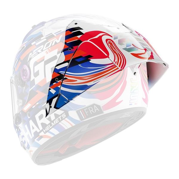 Helmet Spares Shark Spoiler Aeron Gp Replica Zarco Gp de France