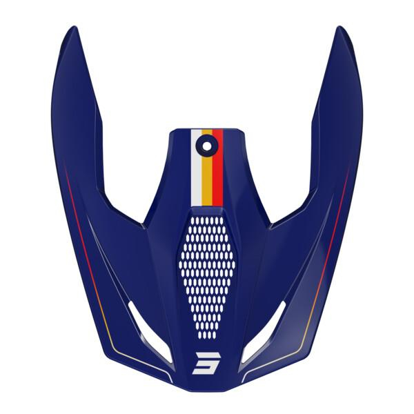 Helmet Spares SHOT Furious Aim blue glossy peak