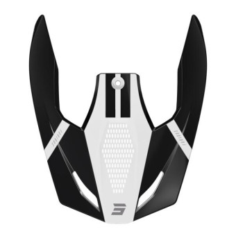 Helmet Spares SHOT Furious Bolt black white glossy peak