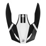 Helmet Spares SHOT Furious Bolt black white glossy peak