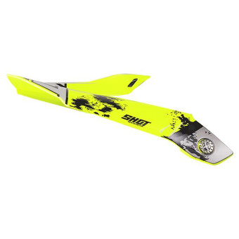 Helmet Spares SHOT Furious Shadow grey neon yellow matt peak Helmet Spares SHOT Furious Shadow grey neon yellow matt peak
