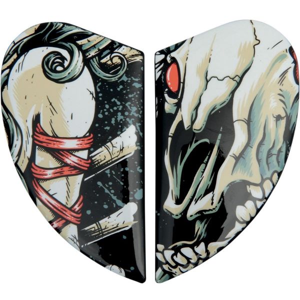 Helmet Spares ICON Pivot Plate Airmada Hoodoo