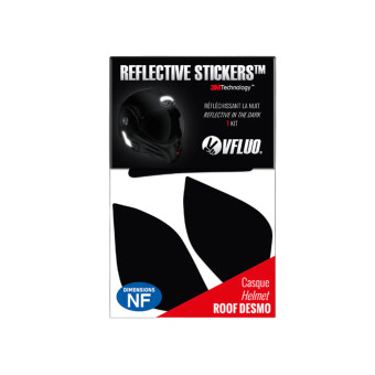 Helmet reflective stickers VFLUO Roof Reflective Strips