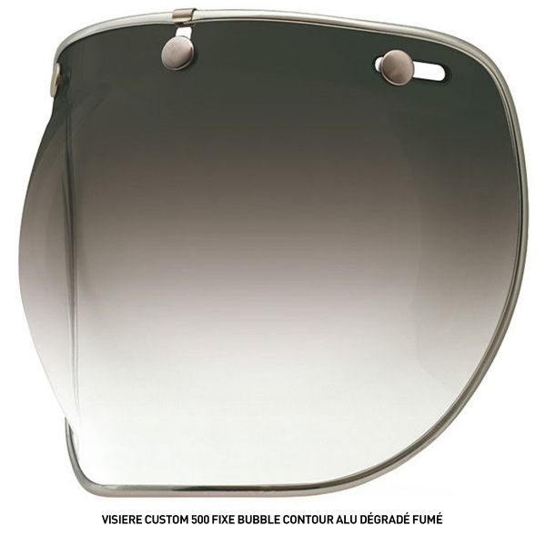 Bell Bubble Visor with Aluminium for Custom 500
