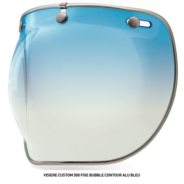 Bell Bubble Visor with Aluminium for Custom 500