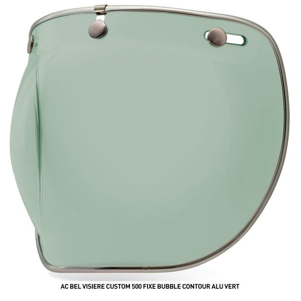 Bell Bubble Visor with Aluminium for Custom 500