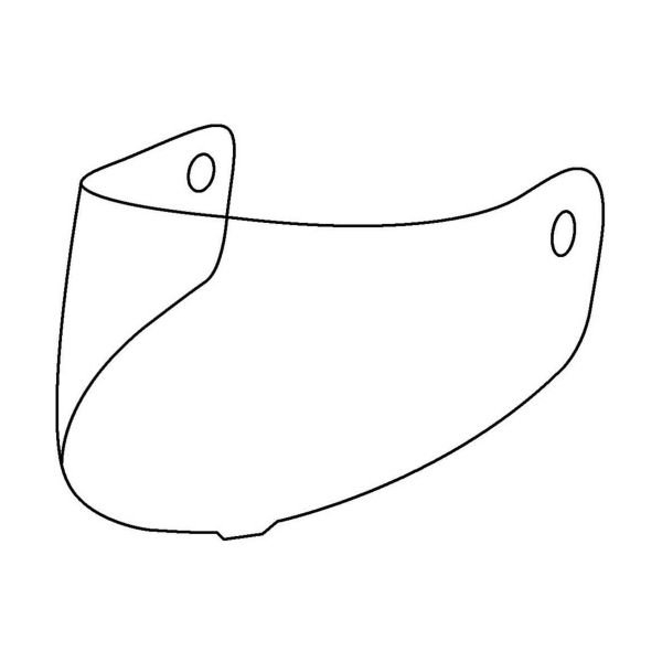 Visors Scorpion Exo R1 2D Visor Visors Scorpion Exo R1 2D Visor