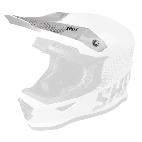 Visors SHOT Visor Furious Raw White Black