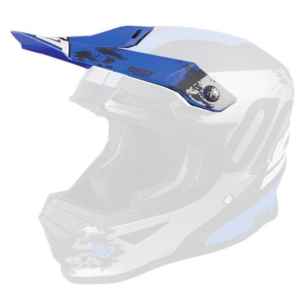 Visors SHOT Visor Furious Shadow Blue Matt