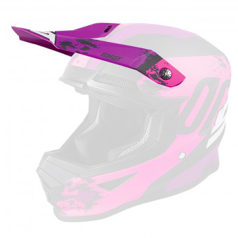 Visors SHOT Visor Furious Shadow Neon Pink Fushia Matt