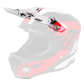 Visors SHOT Visor Furious Shadow Red White