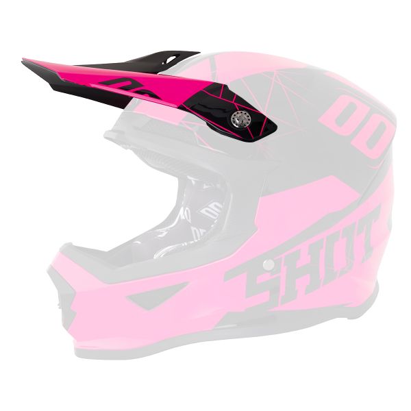 Visors SHOT Visor Furious Spectre Neon Pink