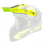 Visors SHOT Peak Lite Rush Neon Yellow Grey Matt