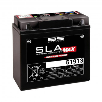 Batteries BS Battery BS Battery 51913 SLA-MAX Batteries BS Battery BS Battery 51913 SLA-MAX