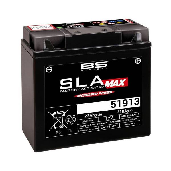 Batteries BS Battery BS Battery 51913 SLA-MAX