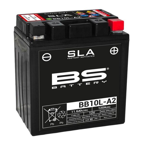 Batteries BS Battery BS Battery BB10L-A2 SLA
