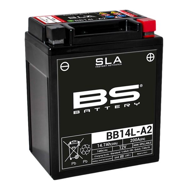 Batteries BS Battery BS Battery BB14L-A2 SLA