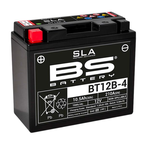 Batteries BS Battery BS Battery BT12B-4 SLA
