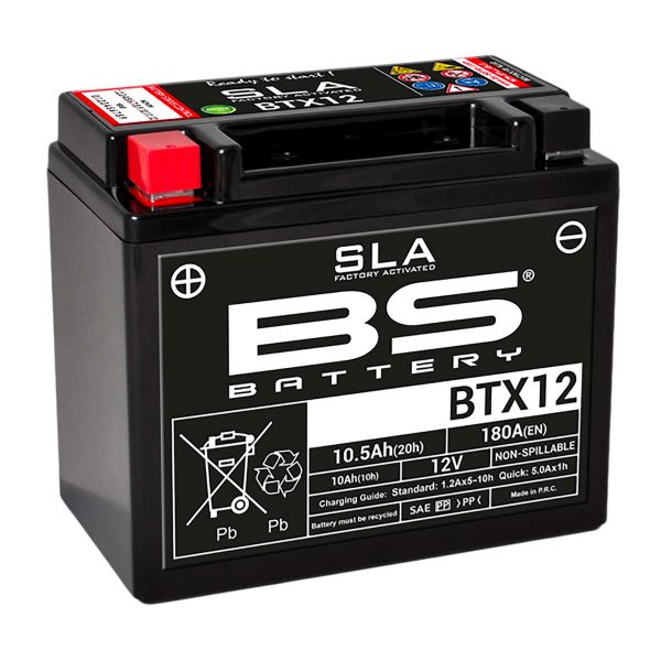 Batteries BS Battery BS Battery BTX12 SLA