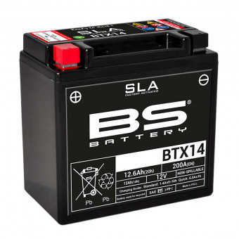 Batteries BS Battery BS Battery BTX14 SLA