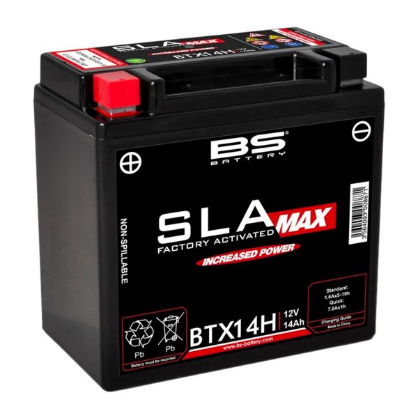 Batteries BS Battery BS Battery BTX14H SLA-MAX