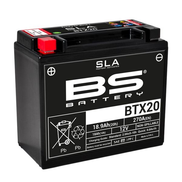 Batteries BS Battery BS Battery BTX20 SLA