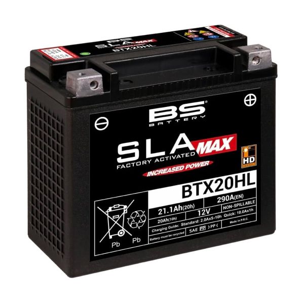 Batteries BS Battery BS Battery BTX20HL SLA-MAX
