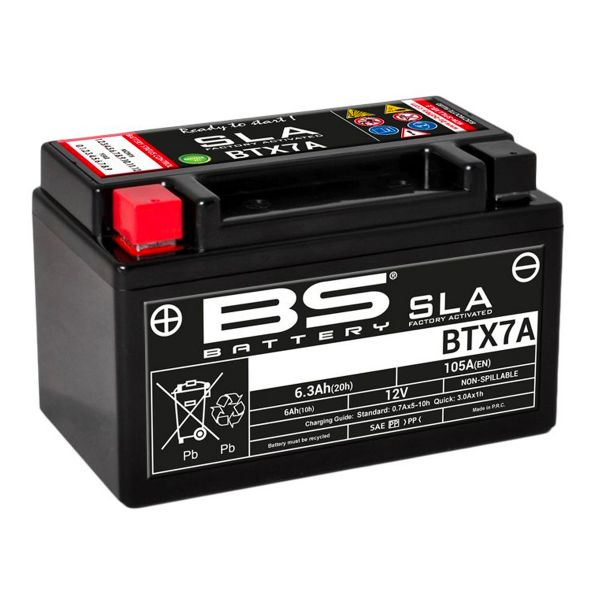 Batteries BS Battery BS Battery BTX7A SLA